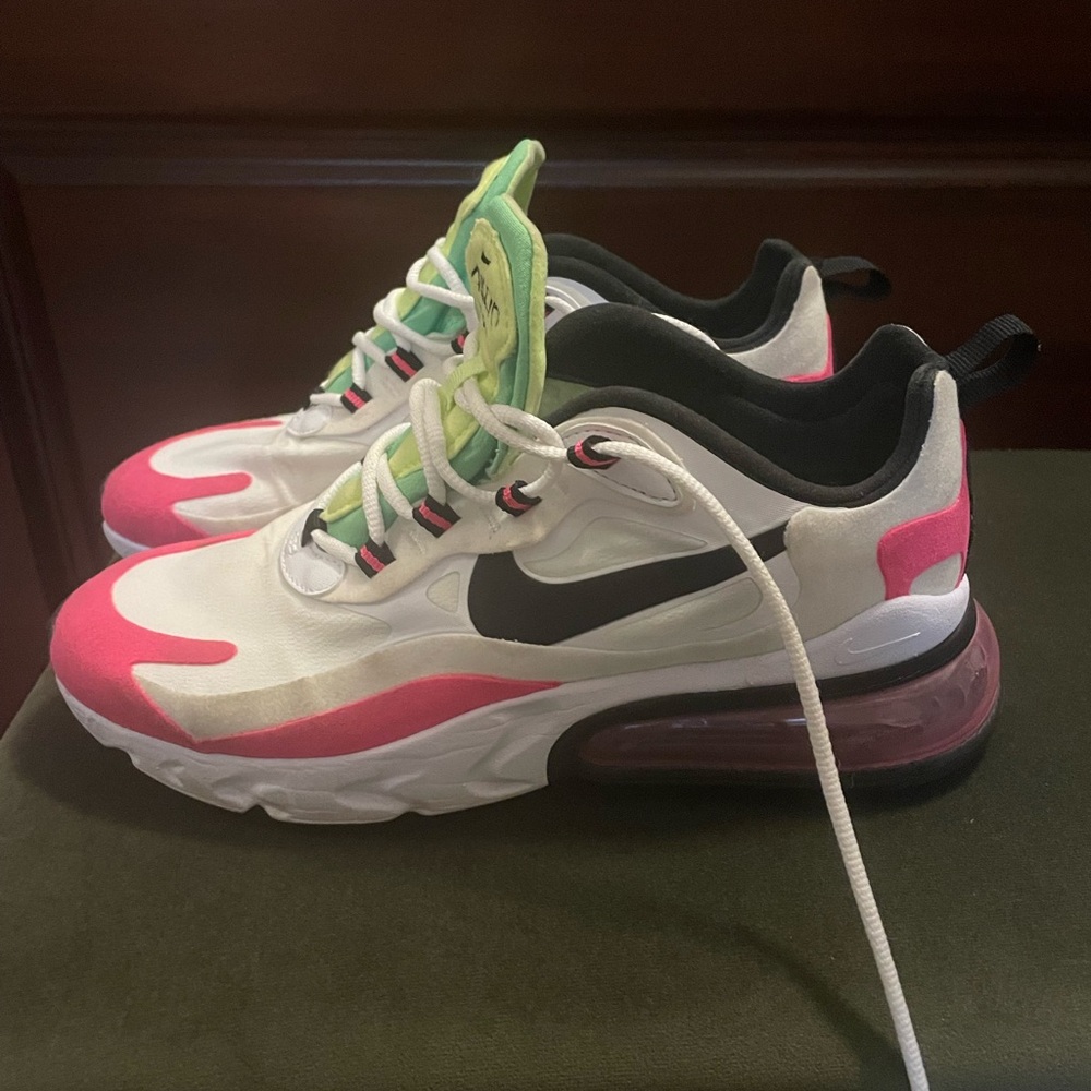 Nike Athletic Shoes - White, Pink, Black, Green